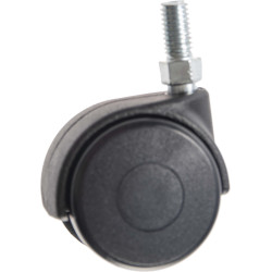 Roulette double polyamide Ø 40mm – Mobilité Facile | TEKNIROLL