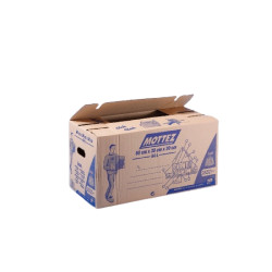 Carton de demenagement mottez 72L pack 15 charge 30kg max