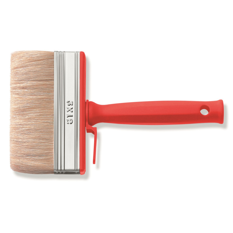 Brosse carrée pour mur en plastique 3 x 10 cm COLOR EXPERT