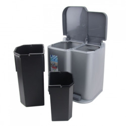 Poubelle à pédale Duo 15 L et 6 L Poubelle à pédale Duo 15 L et 6 L