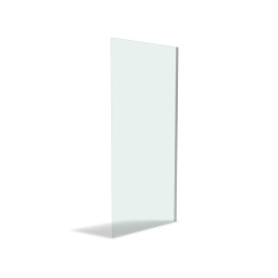 Paroi de douche Parma 2 transparente 90x200cm | AURLANE