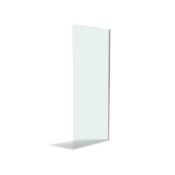 Paroi de douche Parma 2 transparente 80x200cm | AURLANE