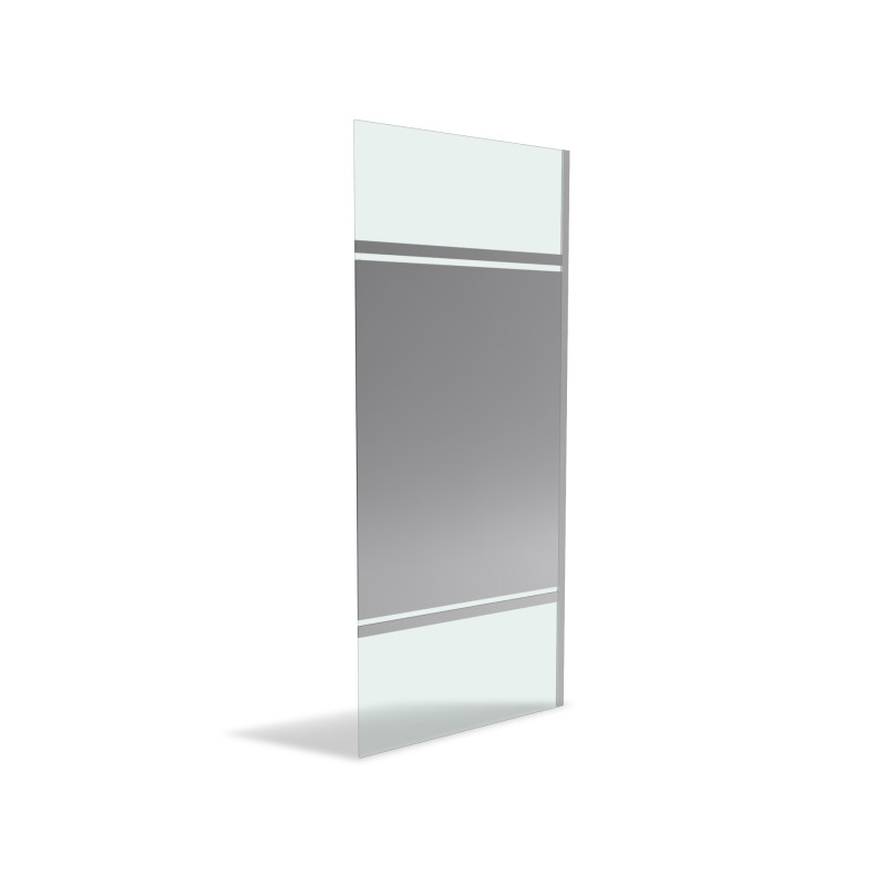 Paroi de douche miroir Parma II 90 x 200 cm AURLANE