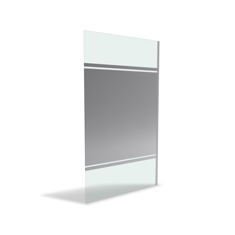 Paroi de douche miroir Parma II 120 x 200 cm AURLANE