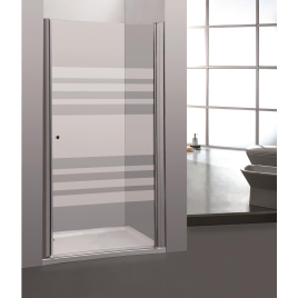 Porte de douche pivotante lignée Priva 76 à 80 cm ALLIBERT