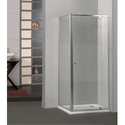 Paroi de douche fixe universelle à carreaux Priva 78 à 80 cm ALLIBERT