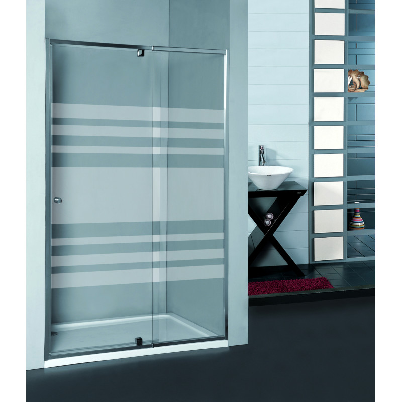 Porte de douche pivotante extensible lignée Priva 87 - 100 cm ALLIBERT