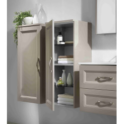 Colonne Salle de Bain Alto Taupe Mat 40cm ALLIBERT Colonne Salle de Bain Alto Taupe Mat 40cm ALLIBERT