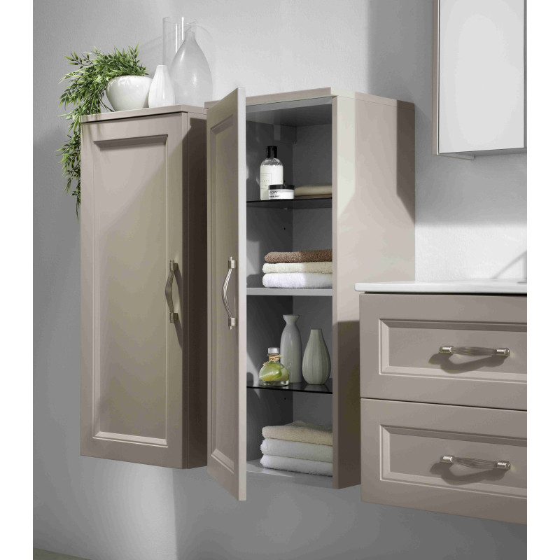 Colonne Salle de Bain Alto Taupe Mat 40cm ALLIBERT Colonne Salle de Bain Alto Taupe Mat 40cm ALLIBERT