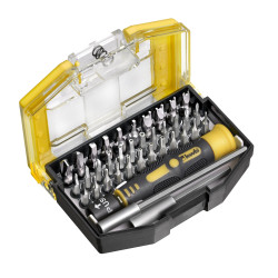 Boîte 37 embouts Safety bits – Vissage sécurisé | KWB