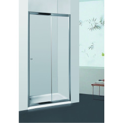 Porte de douche coulissante extensible lignée Priva 116 - 121 cm ALLIBERT