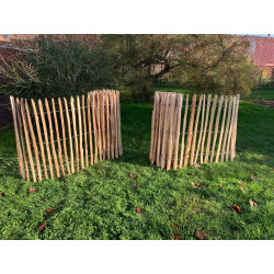 Clôture en noisetier 5 x 1,2 m SOLID