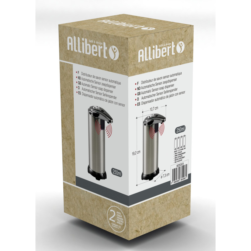 Distributeur de savon automatique infrarouge ALLIBERT Distributeur de savon automatique infrarouge ALLIBERT