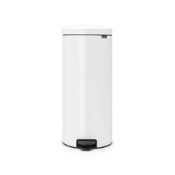 Poubelle à pédale NewIcon blanche 30 L BRABANTIA