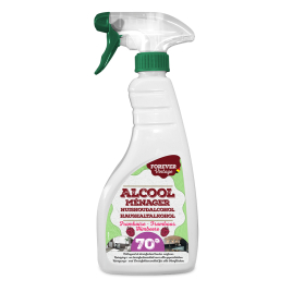 Alcool ménager 70° framboise 0,5 L FOREVER