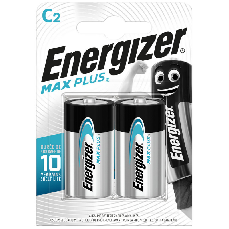 Pile alacaline Max Plus LR14 1,5 V 2 pièces ENERGIZER