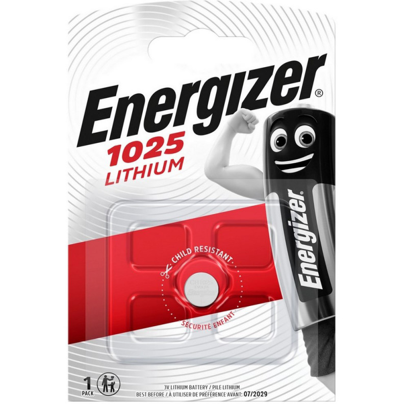 Pile bouton au lithium CR1025 3 V ENERGIZER