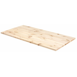 Tablette pin massif Eliotty 200x60cm – Idéale pour meubles