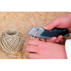 Cutter Quick System WOLFCRAFT – Lame Trapézoïdale Robuste | WOLFCRAFT Cutter Quick System WOLFCRAFT – Lame Trapézoïdale Robuste | WOLFCRAFT