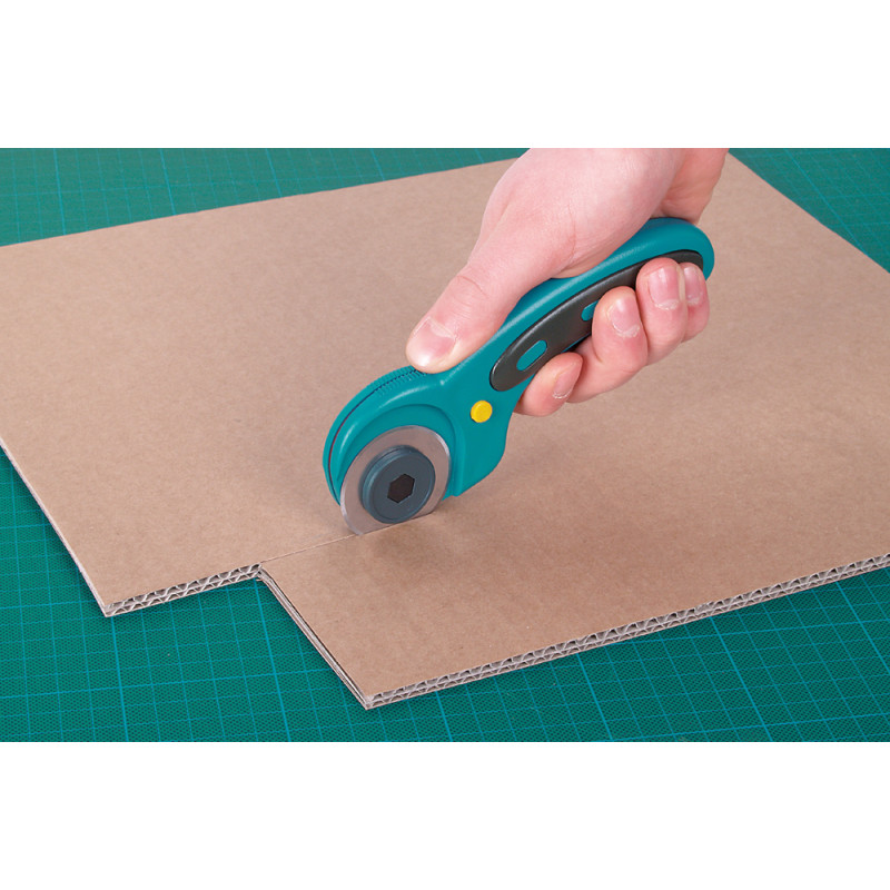 Cutter Rotatif Ø 45mm – Coupe Précise Tissus & Papier | WOLFCRAFT