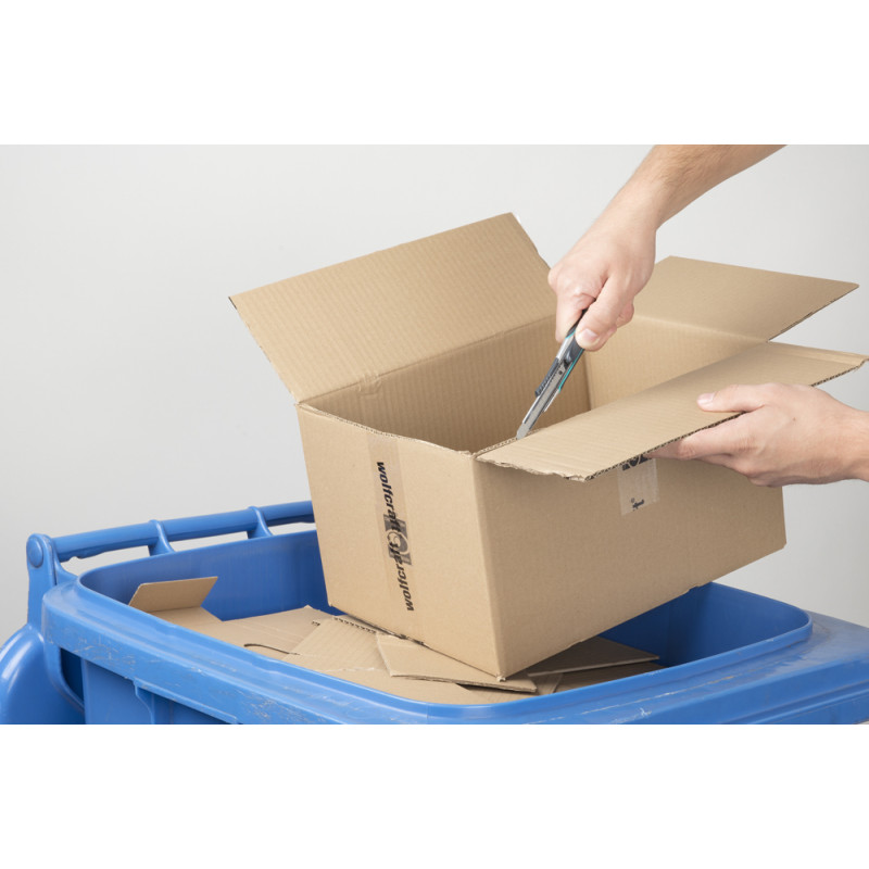 Cutter 2-en-1 9 mm WOLFCRAFT - lame sécable | WOLFCRAFT