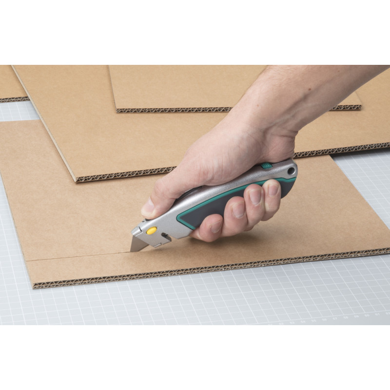 Lames trapézoïdales Cutter 61x0.65mm 10pcs | WOLFCRAFT
 Lames trapézoïdales Cutter 61x0.65mm 10pcs | WOLFCRAFT