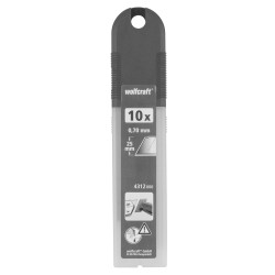 Lames Cutter Professionnelles 25x0.7mm – Lot de 10 | WOLFCRAFT
 Lames Cutter Professionnelles 25x0.7mm – Lot de 10 | WOLFCRAFT
