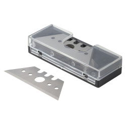 Lames trapézoïdales Cutter 52 x 0,65 mm – Lot de 10 pièces | WOLFCRAFT Lames trapézoïdales Cutter 52 x 0,65 mm – Lot de 10 pièces | WOLFCRAFT