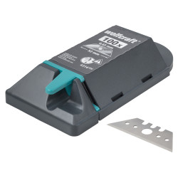Lames trapézoïdales pour cutter 52 mm – Lot de 100 pièces | WOLFCRAFT Lames trapézoïdales pour cutter 52 mm – Lot de 100 pièces | WOLFCRAFT