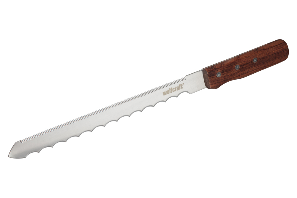 Couteau pour matériaux isolants 27,5 cm WOLFCRAFT