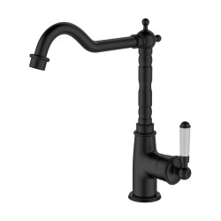 Mitigeur Cuisine Leeds Noir – Design & Pratique | ESSEBAGNO