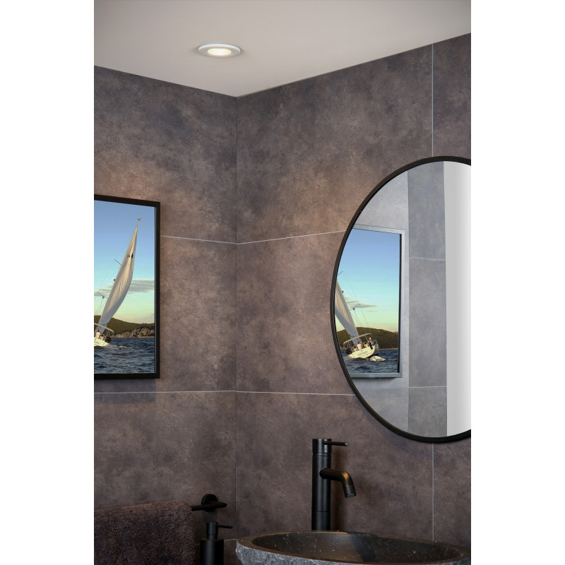 Spot encastrable de salle de bain Binky LED 6,5 W dimmable LUCIDE