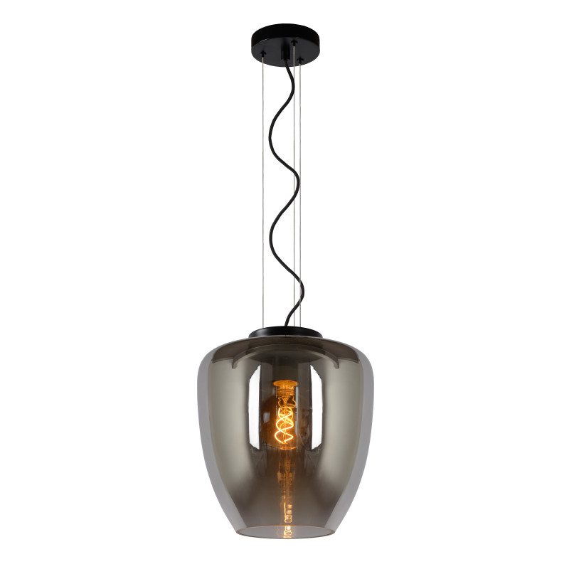 Suspension fumée Florien E27 60 W dimmable LUCIDE