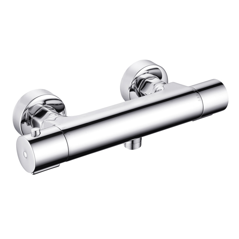 Mitigeur chromé pour douche Garance 3 thermostatique ROUSSEAU