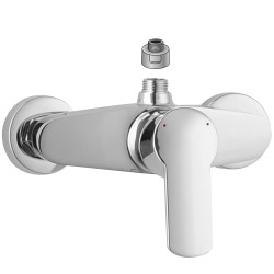 Mitigeur douche Shenti ROUSSEAU – Design chromé | ROUSSEAU