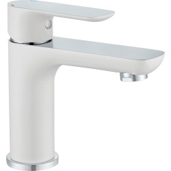 Mitigeur Lavabo Milk Blanc – Design & Qualité | ROUSSEAU