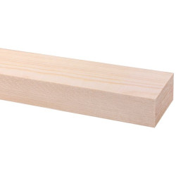 Chevron Épicéa Brut 300x6,3x3cm – Bois Robuste
