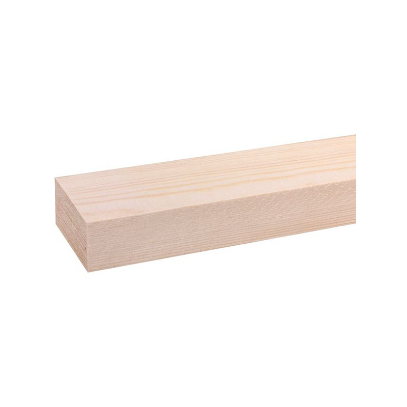 Chevron Épicéa Brut 300x6,3x3cm – Bois Robuste Chevron Épicéa Brut 300x6,3x3cm – Bois Robuste