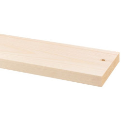 Chevron Épicéa Brut 300x10x1,9cm – Bois Solide