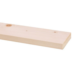 Chevron Sapin Raboté 270cm – Bois Solide et Durable