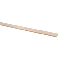 Chevron sapin raboté 210x9,3x1,8cm – Bois de qualité