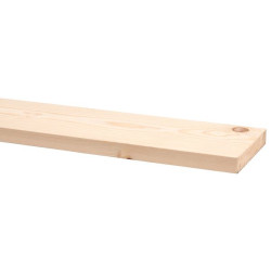 Chevron Sapin Raboté 270cm – Bois Solide et Durable