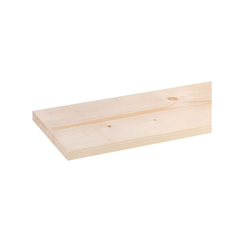 Chevron Sapin Raboté 270cm – Bois Solide Chevron Sapin Raboté 270cm – Bois Solide
