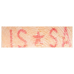 Chevron Sapin Raboté 210cm – Bois de Construction