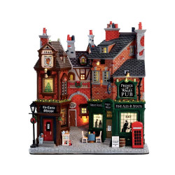 Façade English Lane LEMAX – Décoration Noël | LEMAX