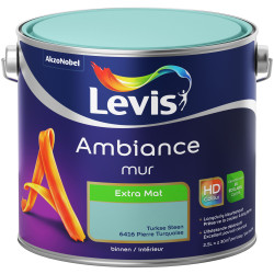 Peinture murale Ambiance Blanc marbre – Finition extra mate | LEVIS