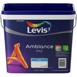 Peinture mur Ambiance Blanc satin 5 L LEVIS