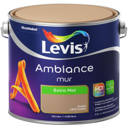 Peinture Ambiance Suede extra mat 2,5L – Finition veloutée | LEVIS