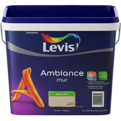 Peinture mur Ambiance Lin extra mat 5L – Finition Parfaite | LEVIS