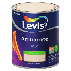 Peinture mur Ambiance Lin extra mat 1L – Finition parfaite | LEVIS